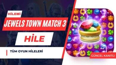 Jewels Town Match 3 Hile