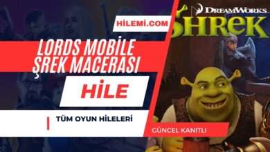 Lords Mobil Şrek Macerası Hile