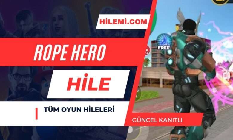 Rope Hero Hile