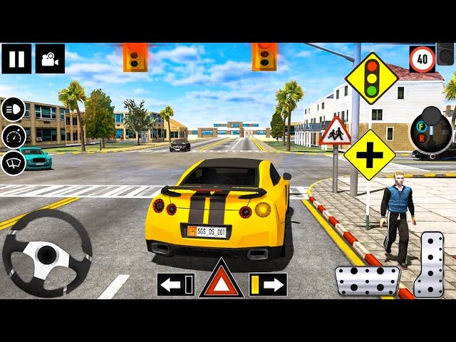 Real Car Driving Academy Game