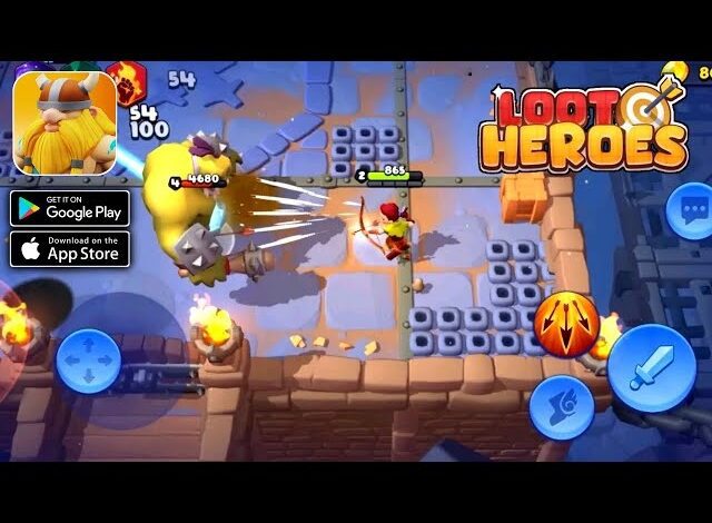 loot heroes hile